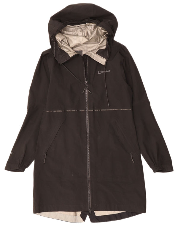 BERGHAUS Ženska Gore-Tex baloner s kapuljačom UK 10 Mali crni poliester