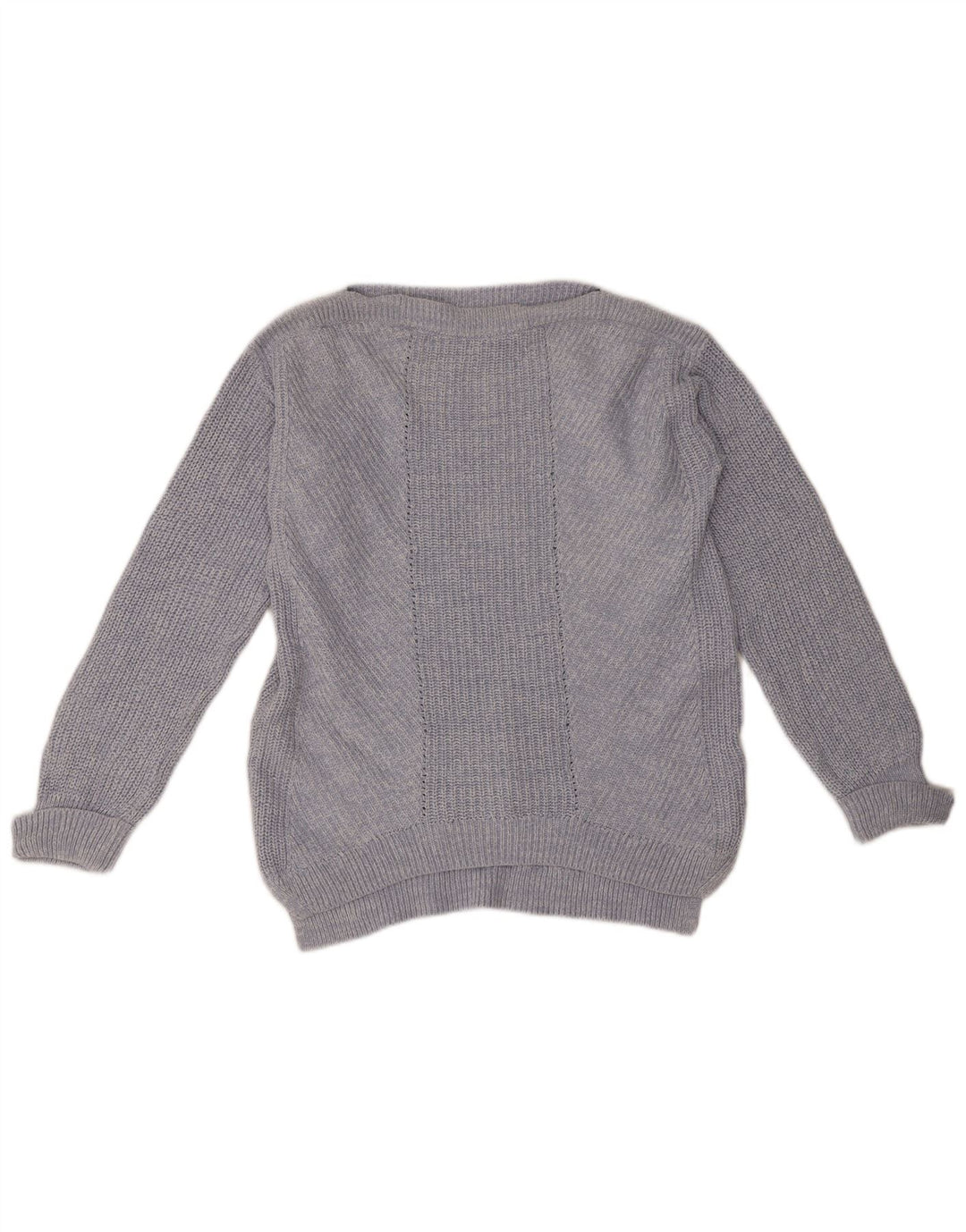 Marks & Spencer ženski pulover s velikim izrezom UK 10 Small Blue