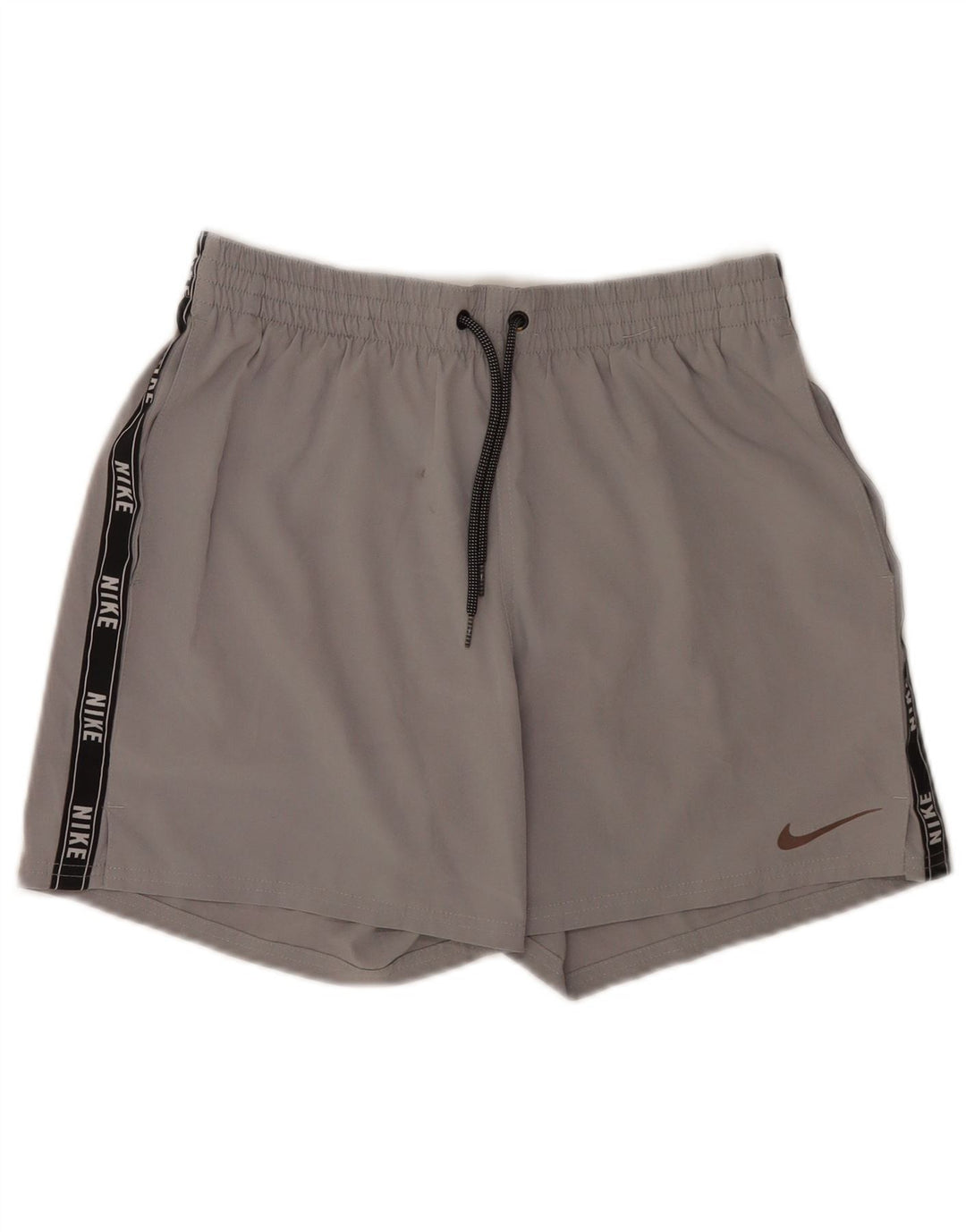 Nike muške grafičke sportske kratke hlače srednje sive boje od poliestera