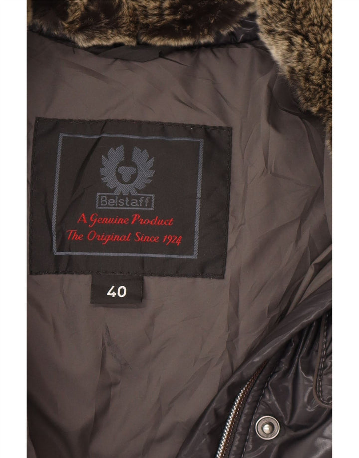 BELSTAFF Ženska podstavljena jakna EU 40 Mala siva najlonska