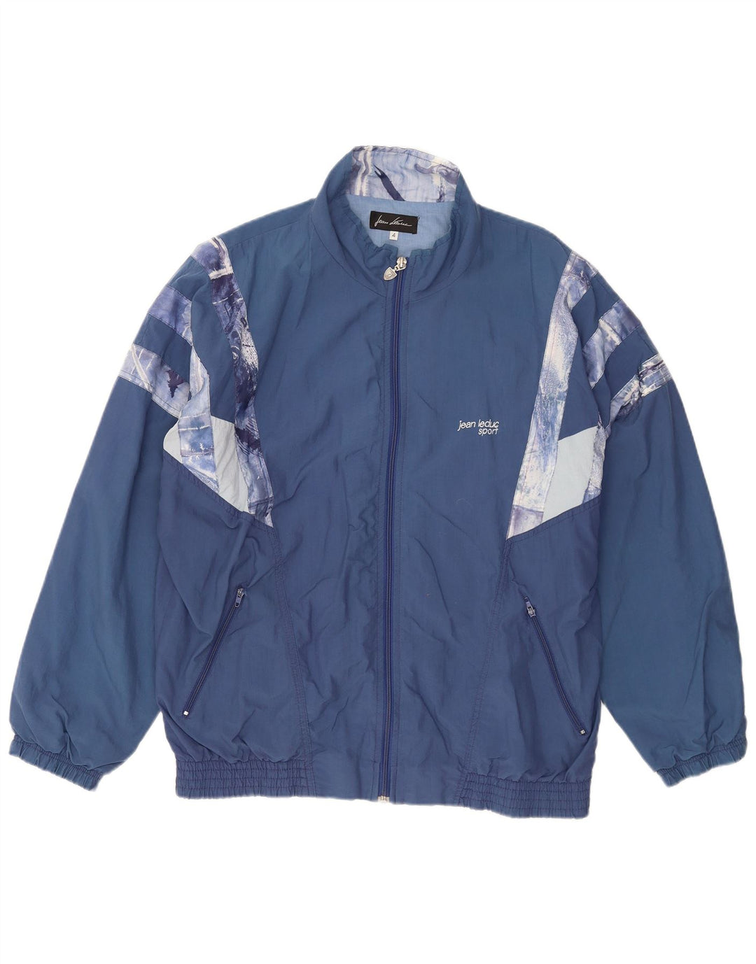 JEAN LEDUC Muška gornja jakna trenirke 2XL poliester plave boje