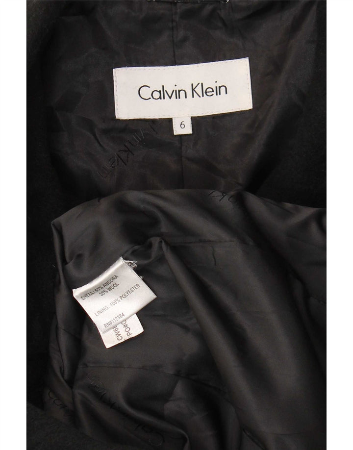 Calvin Klein ženski kaput US 6 srednje crne angore