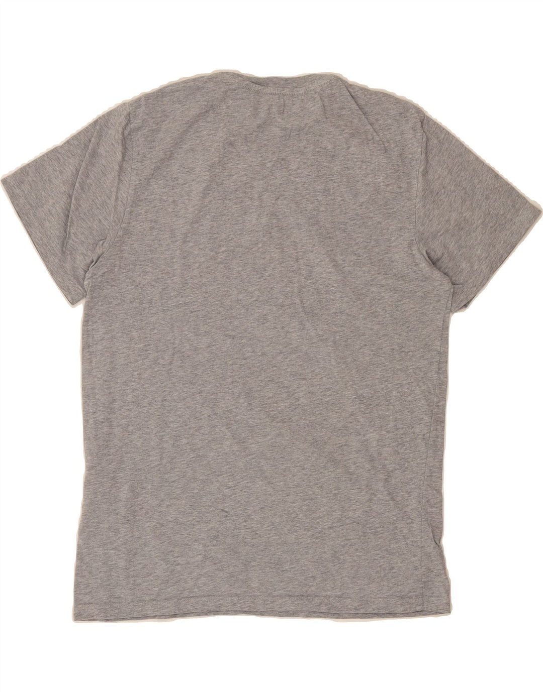 LEVI'S Womens Graphic T-Shirt Top UK 14 Medium Grey Cotton Vintage Levi's and Second-Hand Levi's from Messina Hembry 