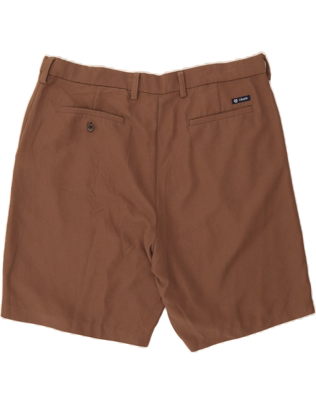 CHAPS Mens Chino Shorts W38 XL Brown Polyester Vintage Chaps and Second-Hand Chaps from Messina Hembry 
