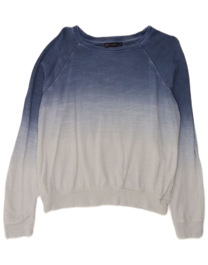 Marks & Spencer ženski džemper UK 10 Small Blue Colourblock