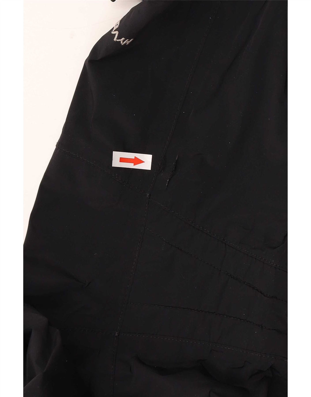The North Face ženska velika kišna jakna UK 18 XL crni najlon