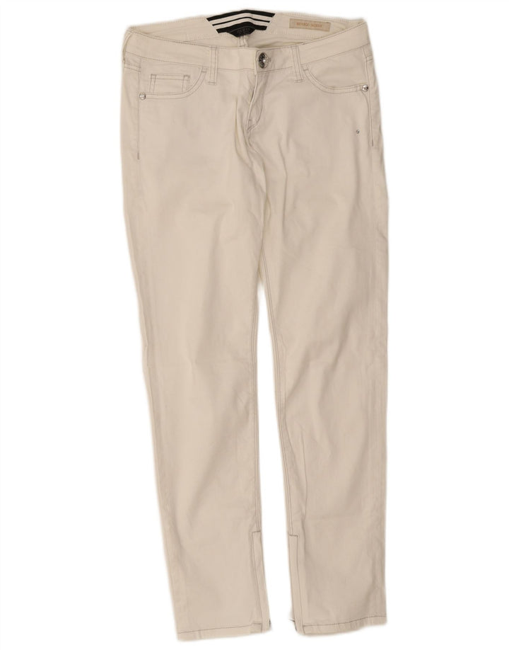 Guess ženske uske traperice Beverly W28 L28 bijele