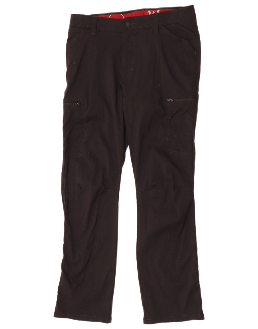 Wrangler muške uske kargo hlače W32 L30 crni najlon