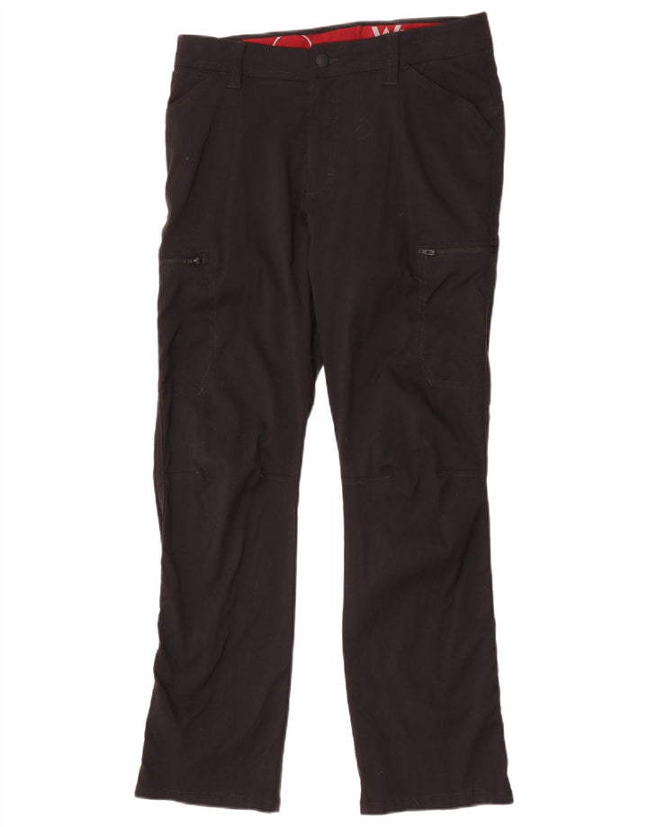 Wrangler muške uske kargo hlače W32 L30 crni najlon