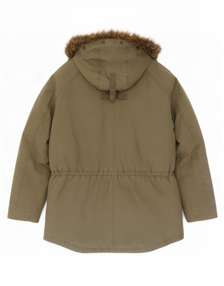 Timberland muška parka jakna s kapuljačom UK 38 srednje kaki boje