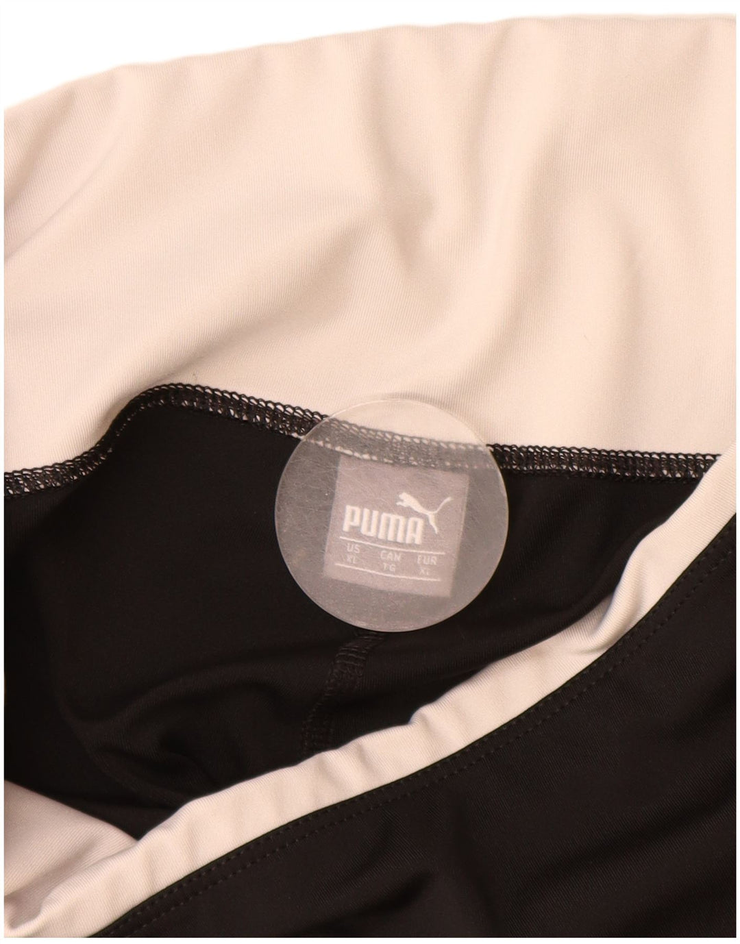Puma ženske grafičke tajice UK 18 XL crni poliester