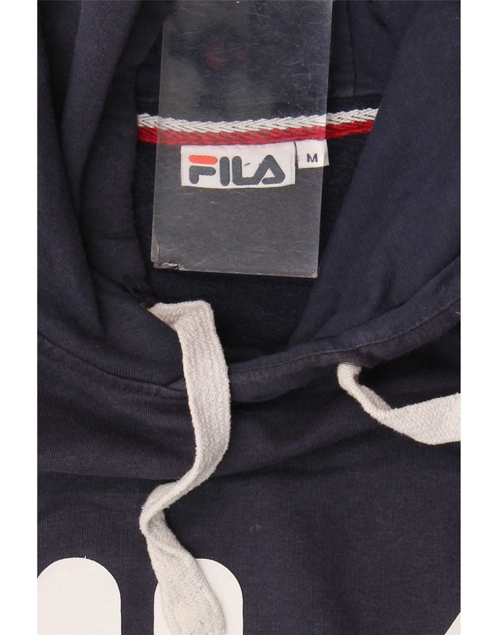 Fila muška majica s kapuljačom srednje plave boje
