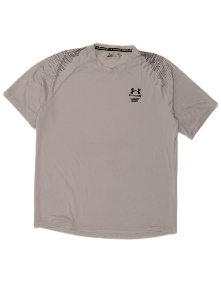 Under Armour muška majica kratkih rukava velika siva geometrijska