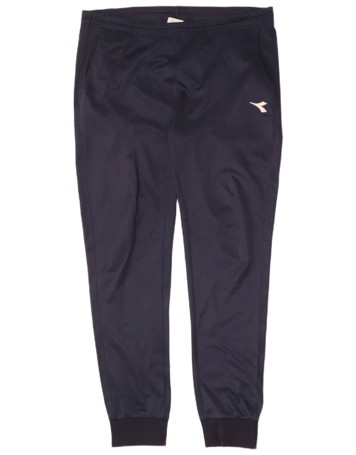 Diadora muške trenirke Hlače Joggers XL tamnoplavi poliester