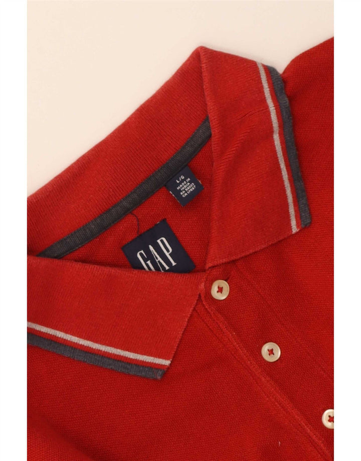 Gap muška polo majica s velikim crvenim prugama, pamuk