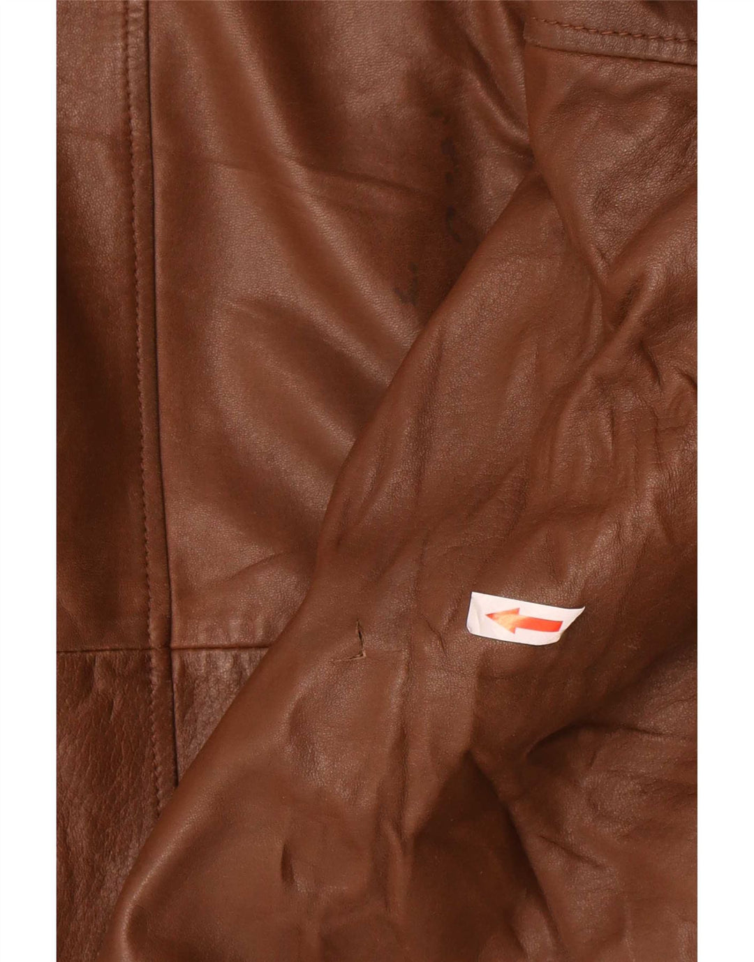 Vintage ženski kožni kaput IT 50 XL smeđi