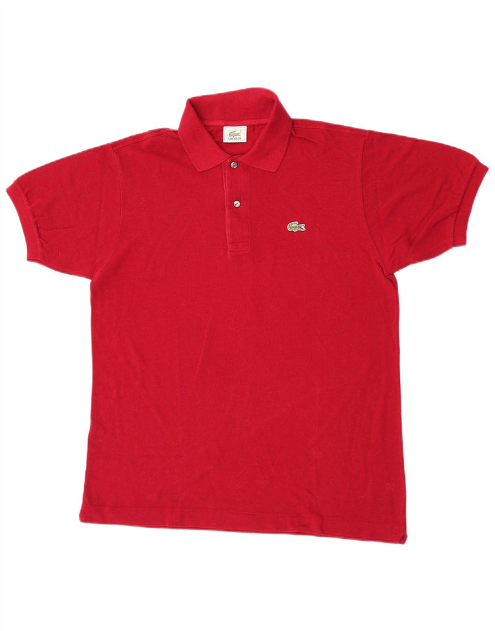 Lacoste muška polo majica veličine 4 srednje crvene pamučne boje