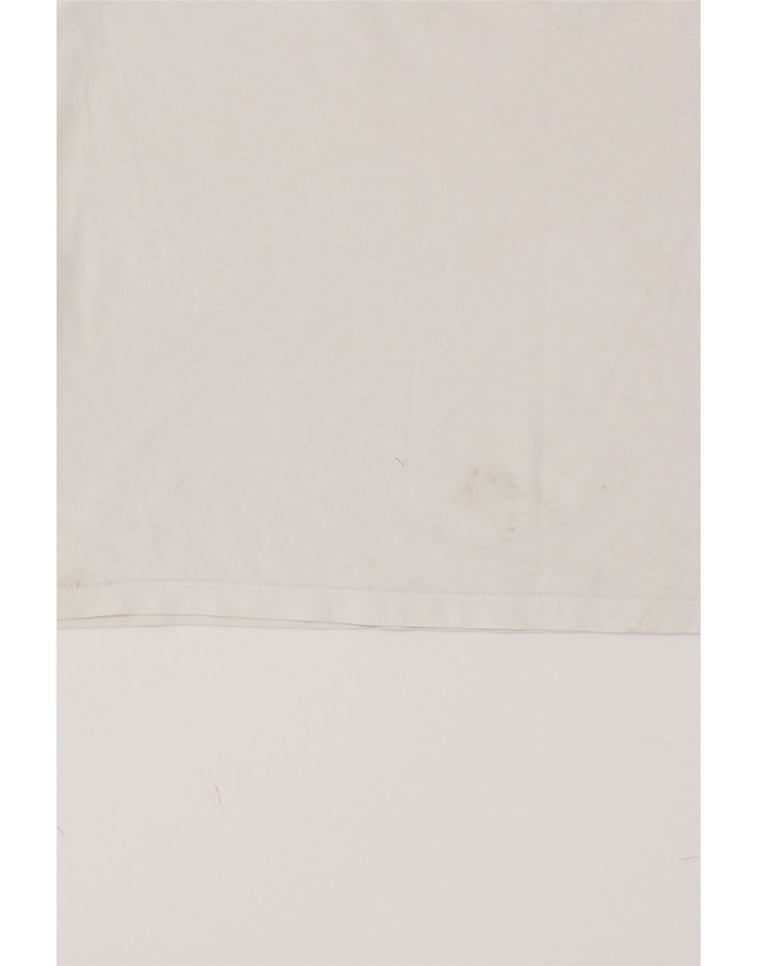 LEVI'S Womens Crop Graphic T-Shirt Top UK 14 Medium White Vintage Levi's and Second-Hand Levi's from Messina Hembry 