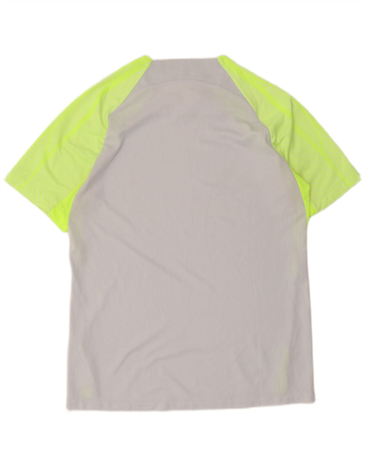 Nike Dri Fit Slim majica kratkih rukava velika siva poliesterska boja