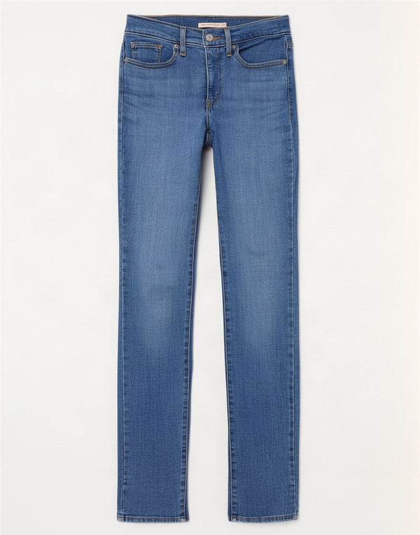 Levi's ženske uske traperice W28 L34 plavi pamuk
