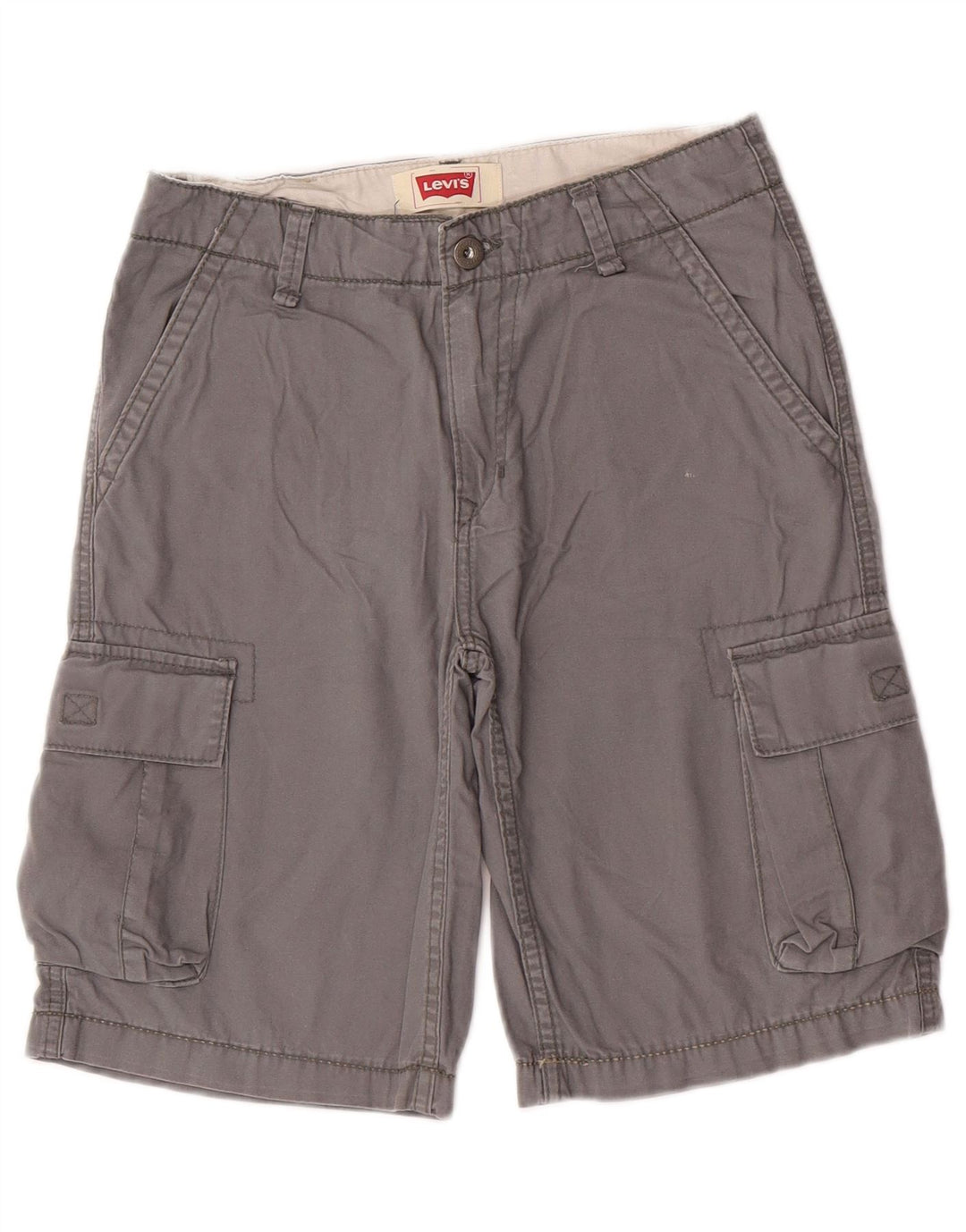 Levi's Boys Cargo kratke hlače 13-14 godina W27 sivi pamuk