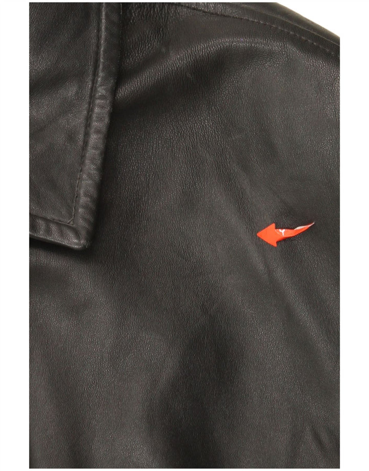 Route 66 muška kožna jakna UK 42 XL crna koža