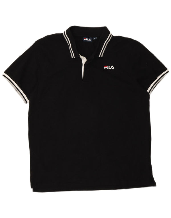 Fila muška polo majica XL pamuk na crne pruge