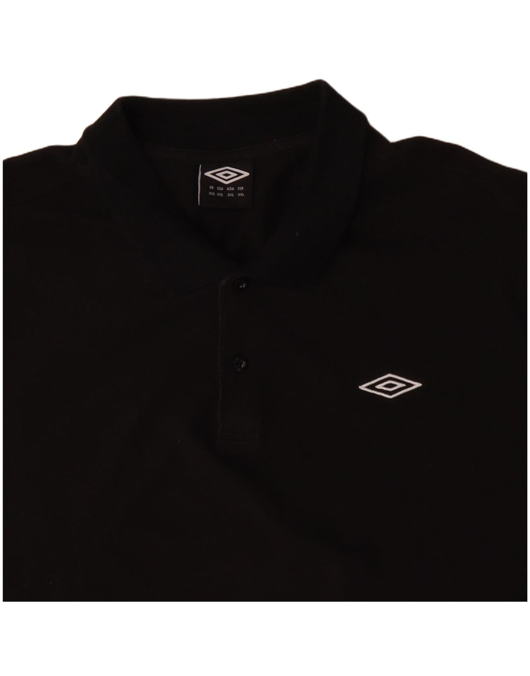 UMBRO muška polo majica 2XL crni pamuk