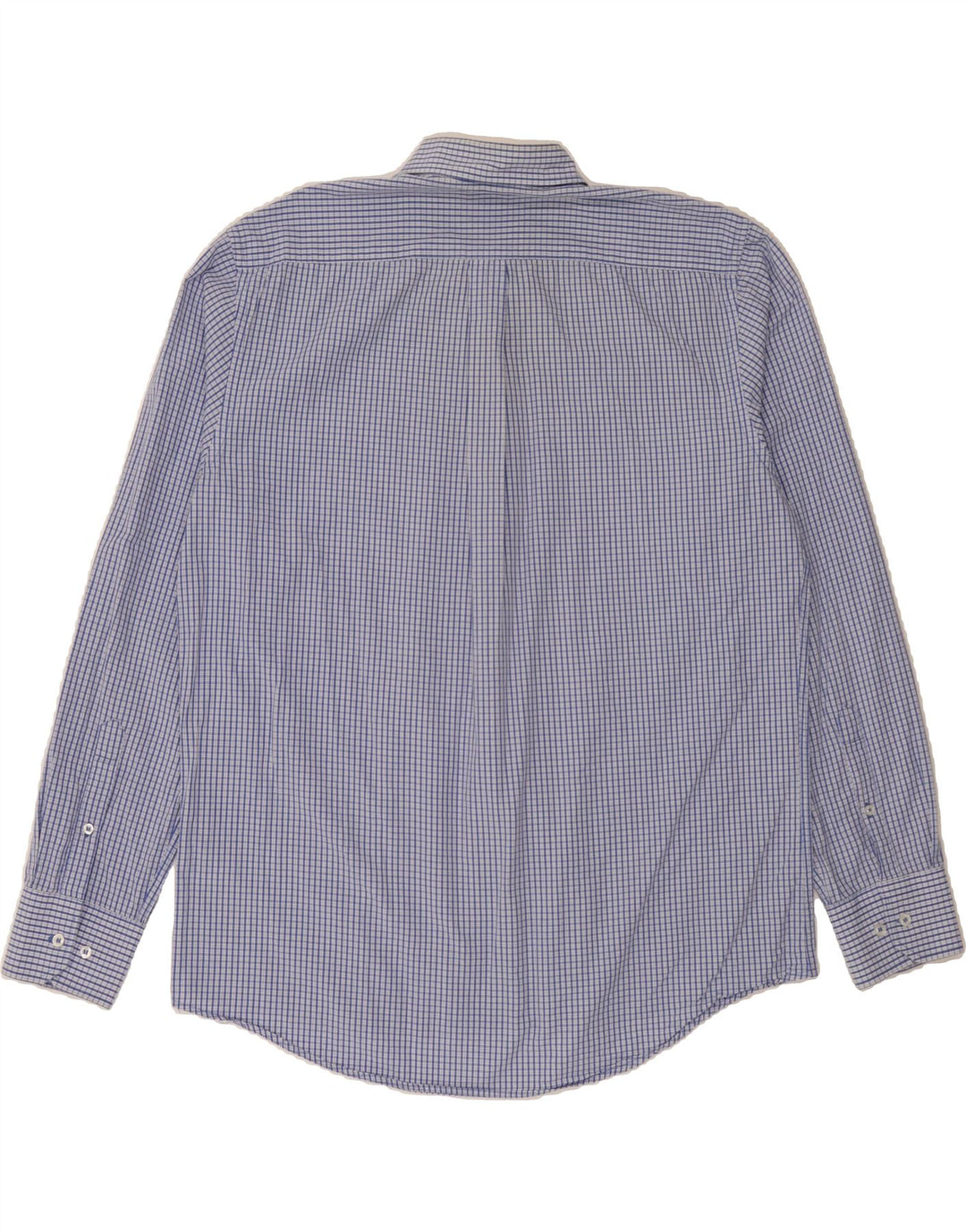 DACK'S Mens Regular Fit Shirt XL Blue Check Cotton Vintage Dack's and Second-Hand Dack's from Messina Hembry 
