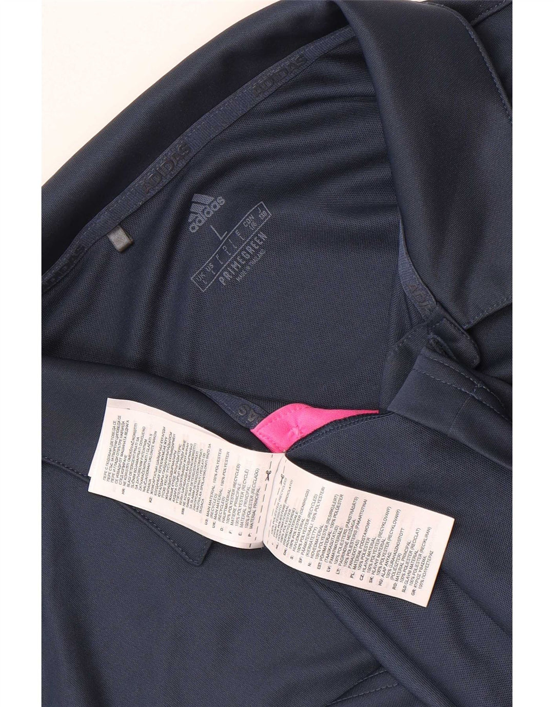 Adidas muška polo majica velika tamnoplava poliesterska boja