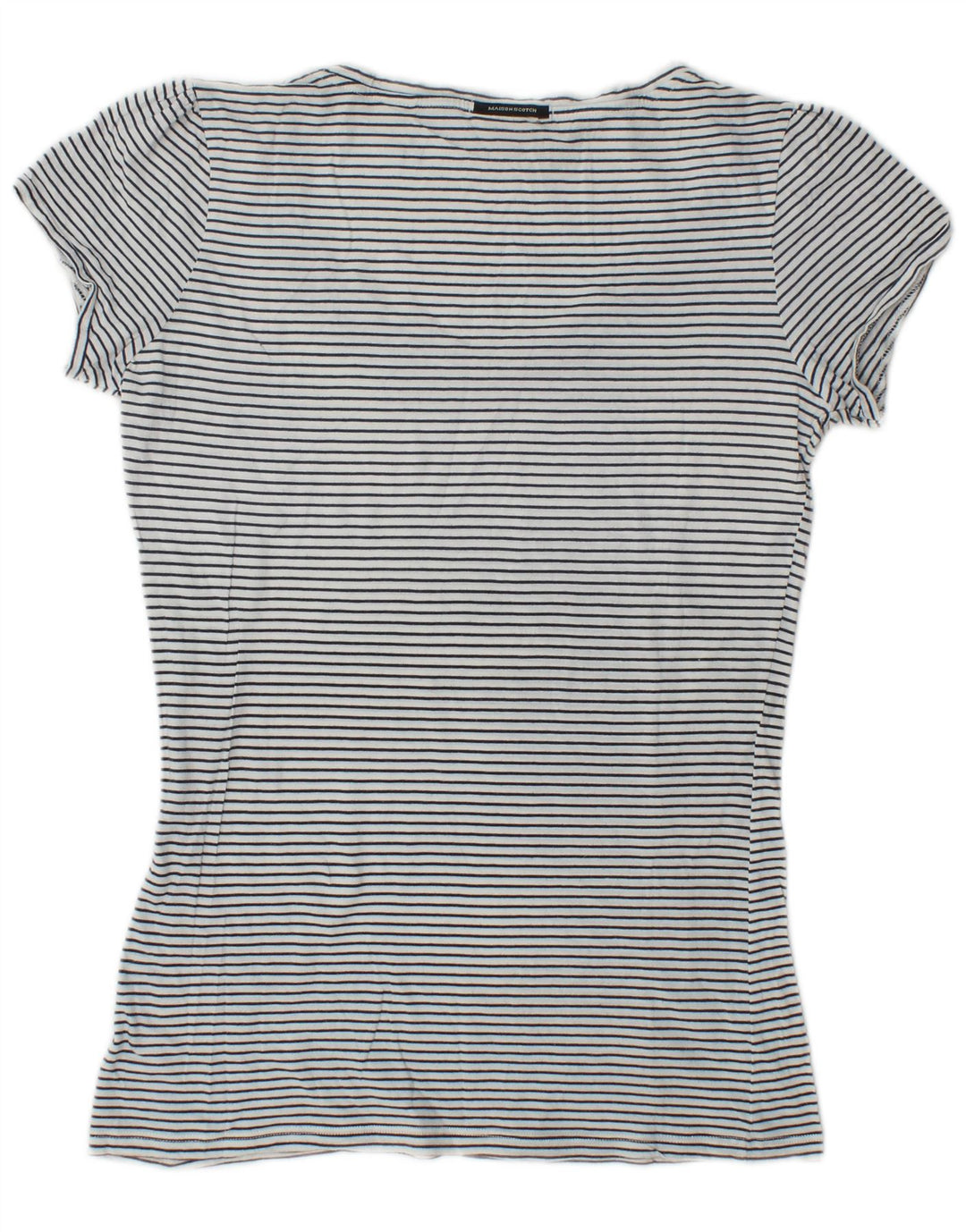 Maison Scotch ženska majica kratkih rukava s grafičkim motivima, veličina 1, male bijele pruge