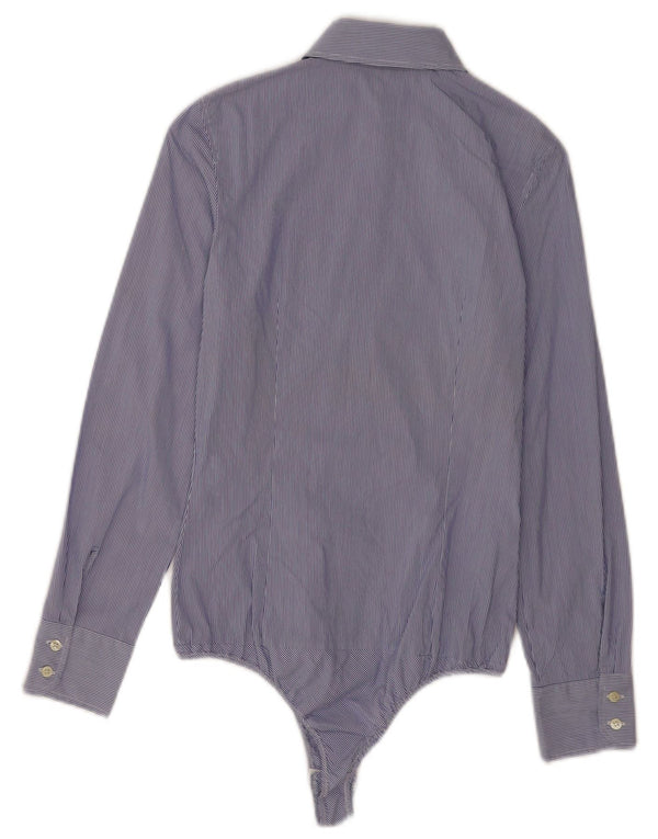 Zara ženski bodi majica UK 6 XS pamuk s plavim prugama