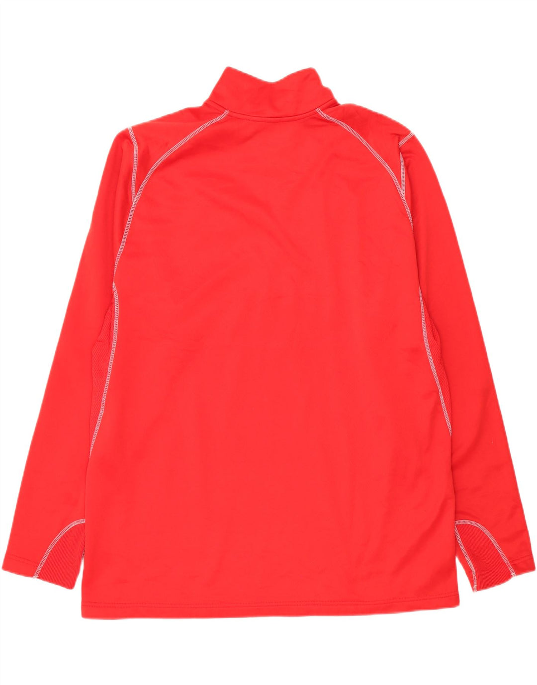 NIKE Mens Therma-Fit Zip Neck Pullover Tracksuit Top IT 50/52 2XL Red Vintage Nike and Second-Hand Nike from Messina Hembry 