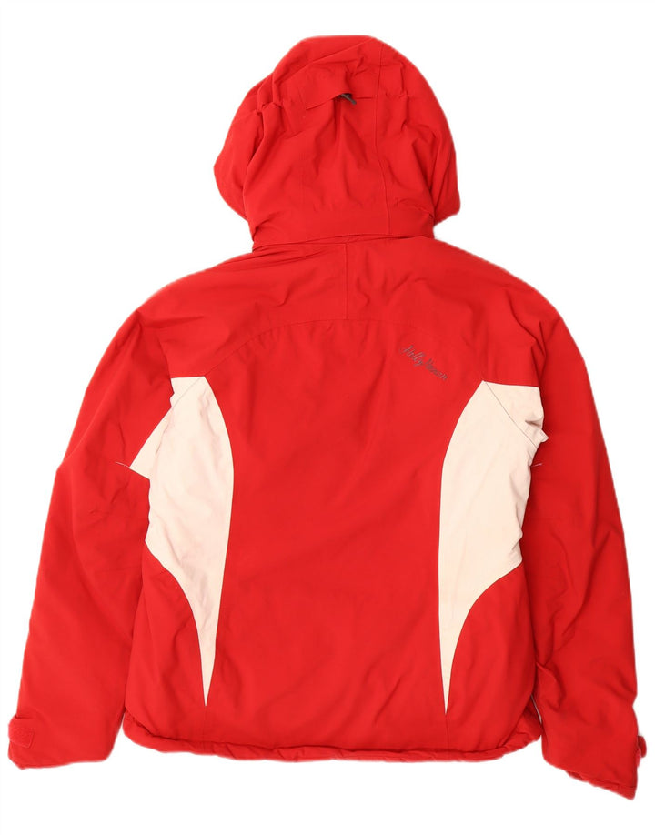 Helly Hansen ženska vjetrovka s kapuljačom UK 10 Small Red Colourblock