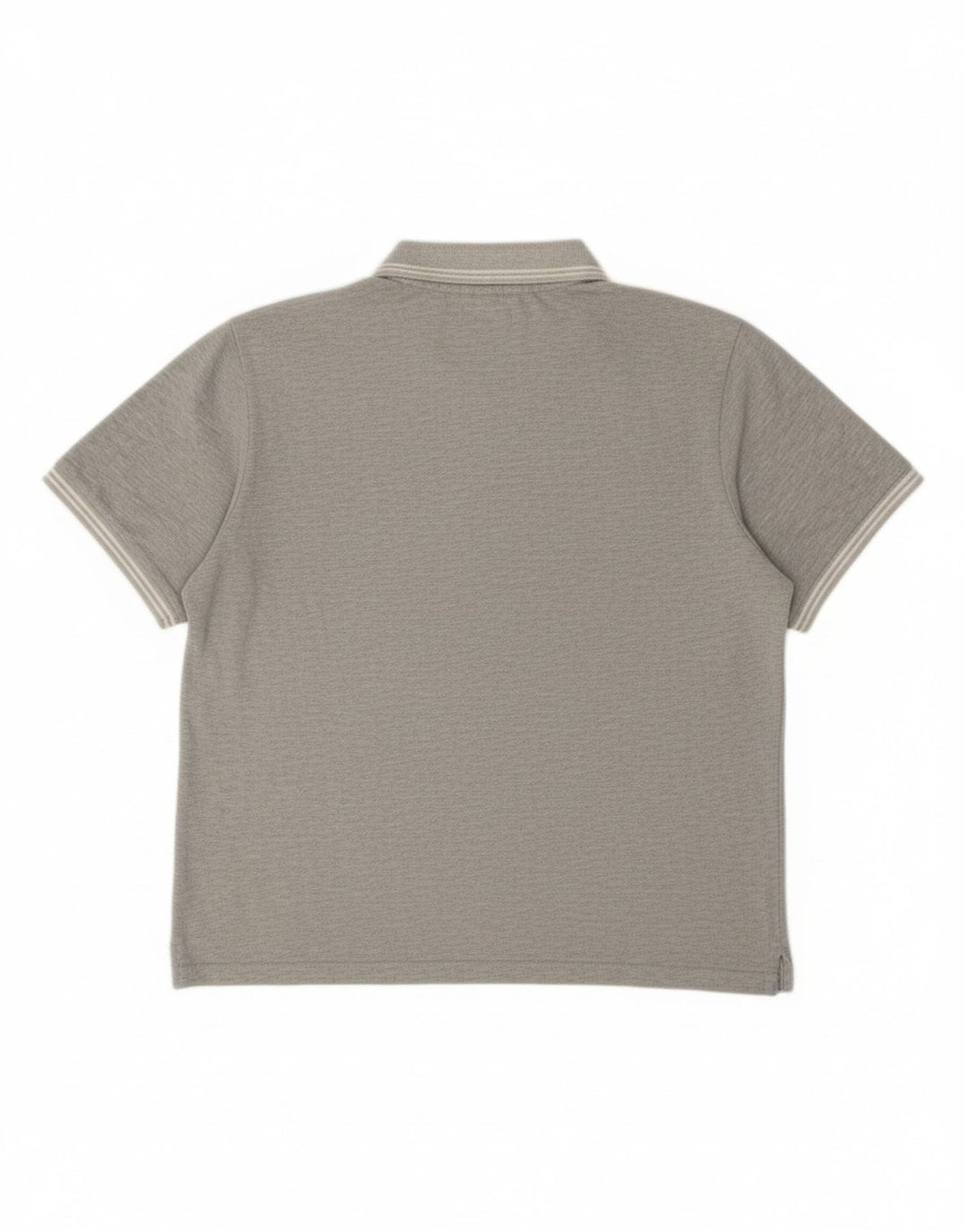 CHAMPION Mens Easy Fit Polo Shirt Medium Grey Cotton