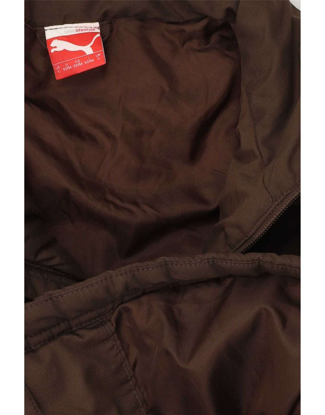 Puma muška podstavljena jakna UK 40 Large Brown