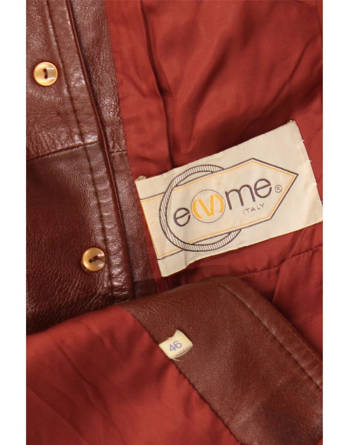 Emme ženska kožna jakna IT 46 Large Brown