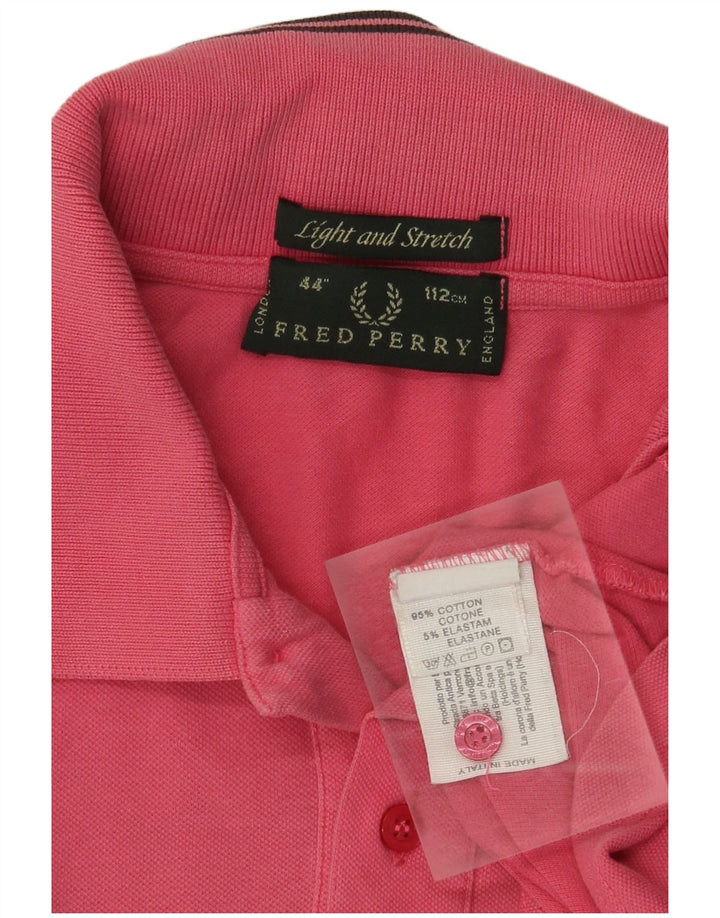 Fred Perry muška polo majica Srednje ružičasti pamuk