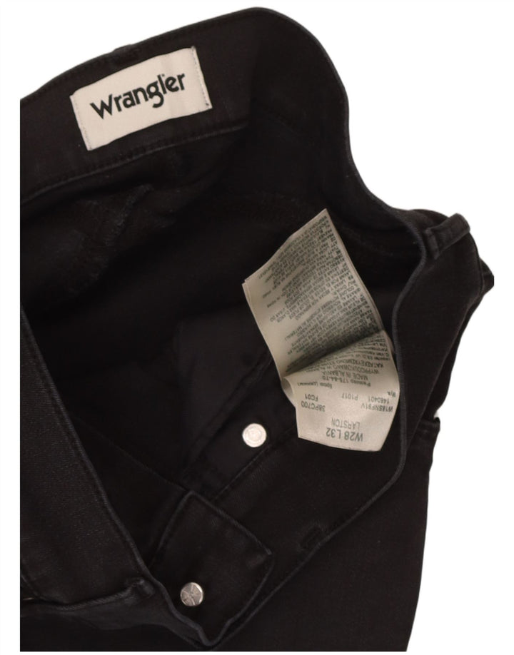 Wrangler ženske uske traperice Larston W28 L32 crne
