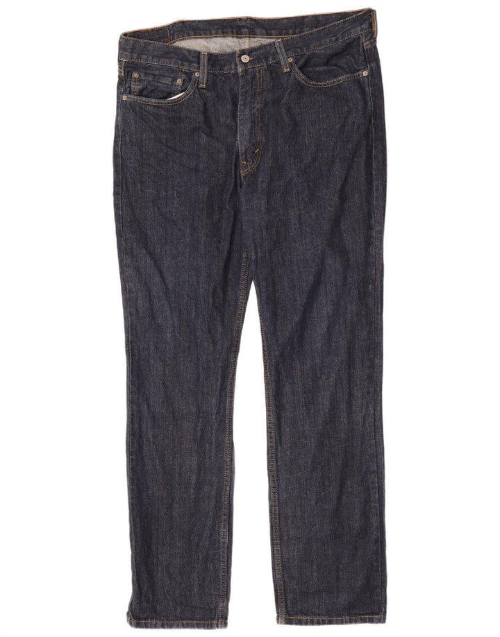 Levi's muške 514 ravne traperice W38 L34 tamnoplave