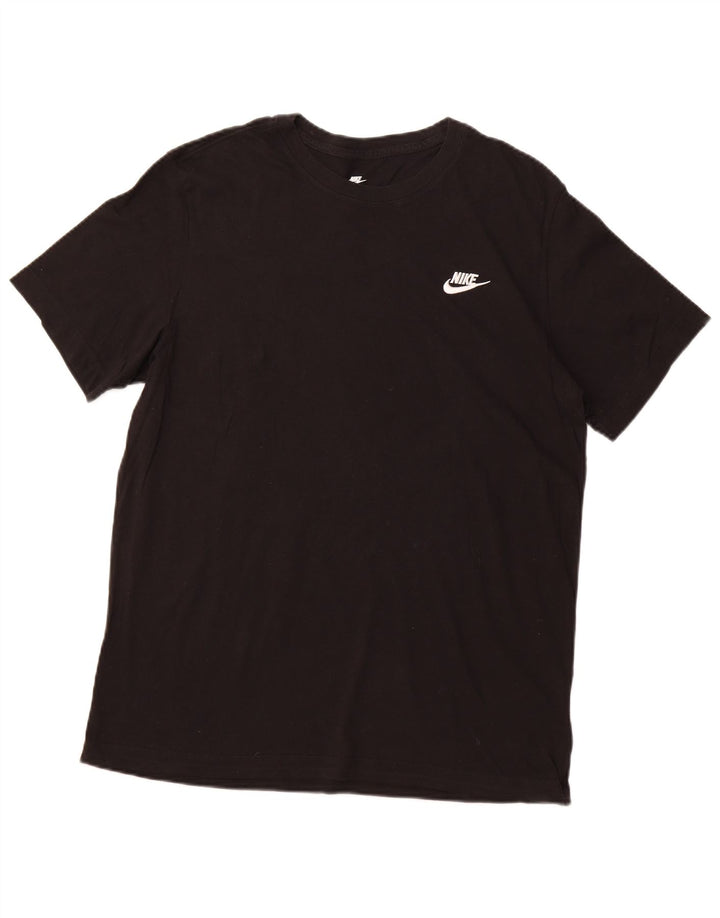 NIKE Muška majica kratkih rukava Velika crna pamučna majica