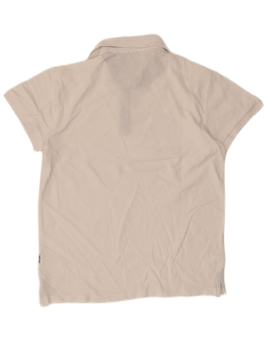 WRANGLER Muška polo majica standardnog kroja Srednje bijeli pamuk