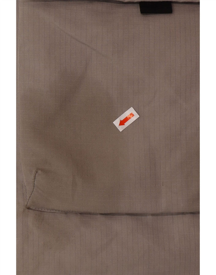 HOLLISTER Muška podstavljena jakna s kapuljačom UK 40 veliki sivi poliester