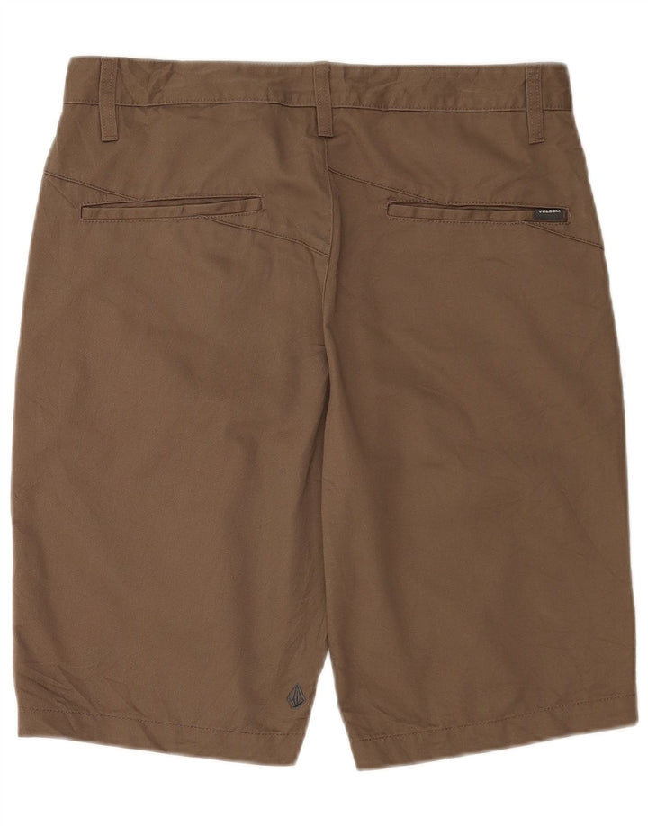 Volcom muške chino kratke hlače W31 srednje smeđi pamuk
