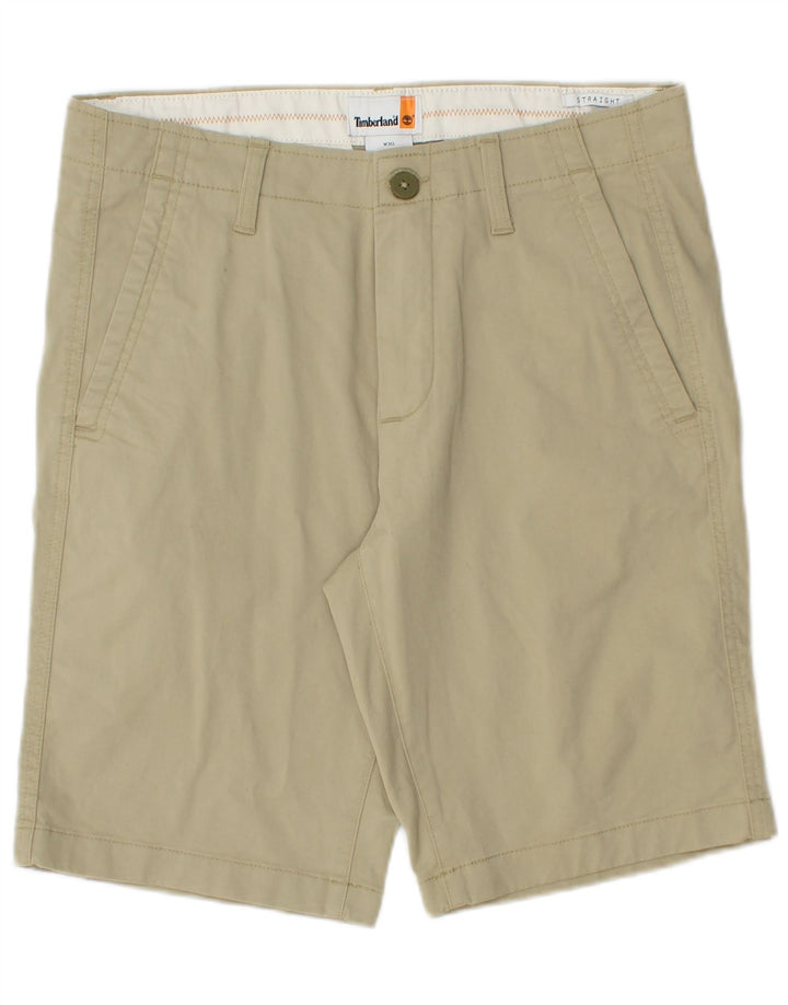 Timberland muške chino kratke hlače W30 srednje zelene boje pamuka