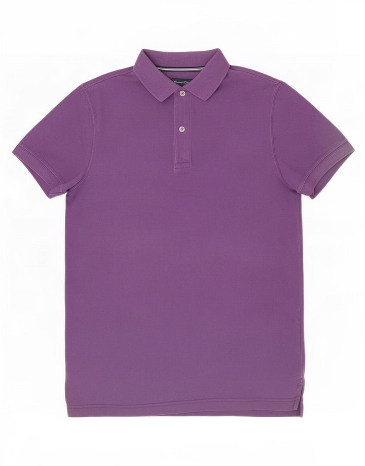 Massimo Dutti muška polo majica srednje ljubičasta