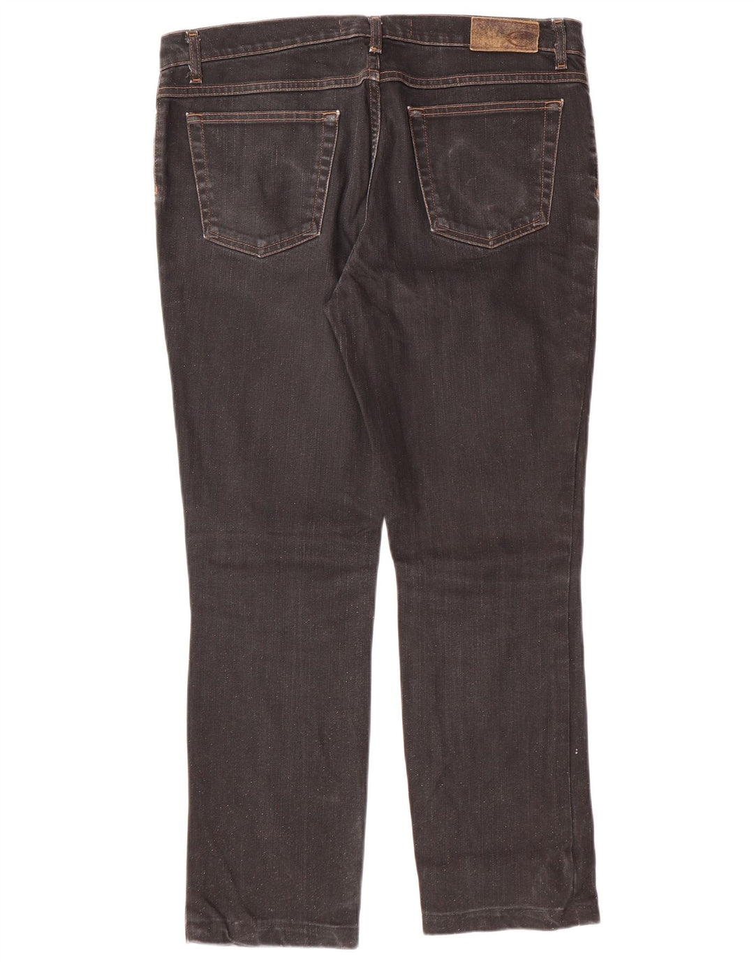 JUST CAVALLI Ženske ravne traperice W34 L27 crni pamuk