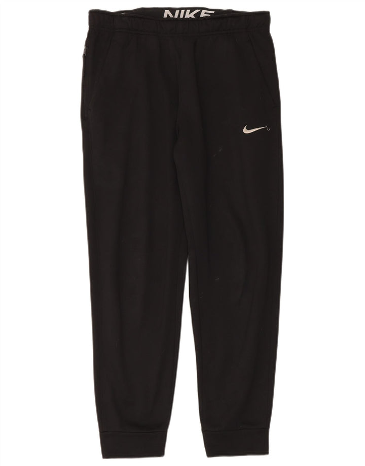 Nike muške trenirke Therma-Fit hlače za trčanje Srednji crni poliester