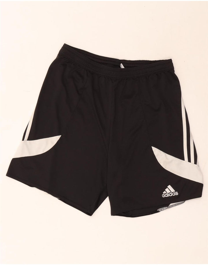 Adidas muške sportske kratke hlače Climalite srednje crne boje od poliestera