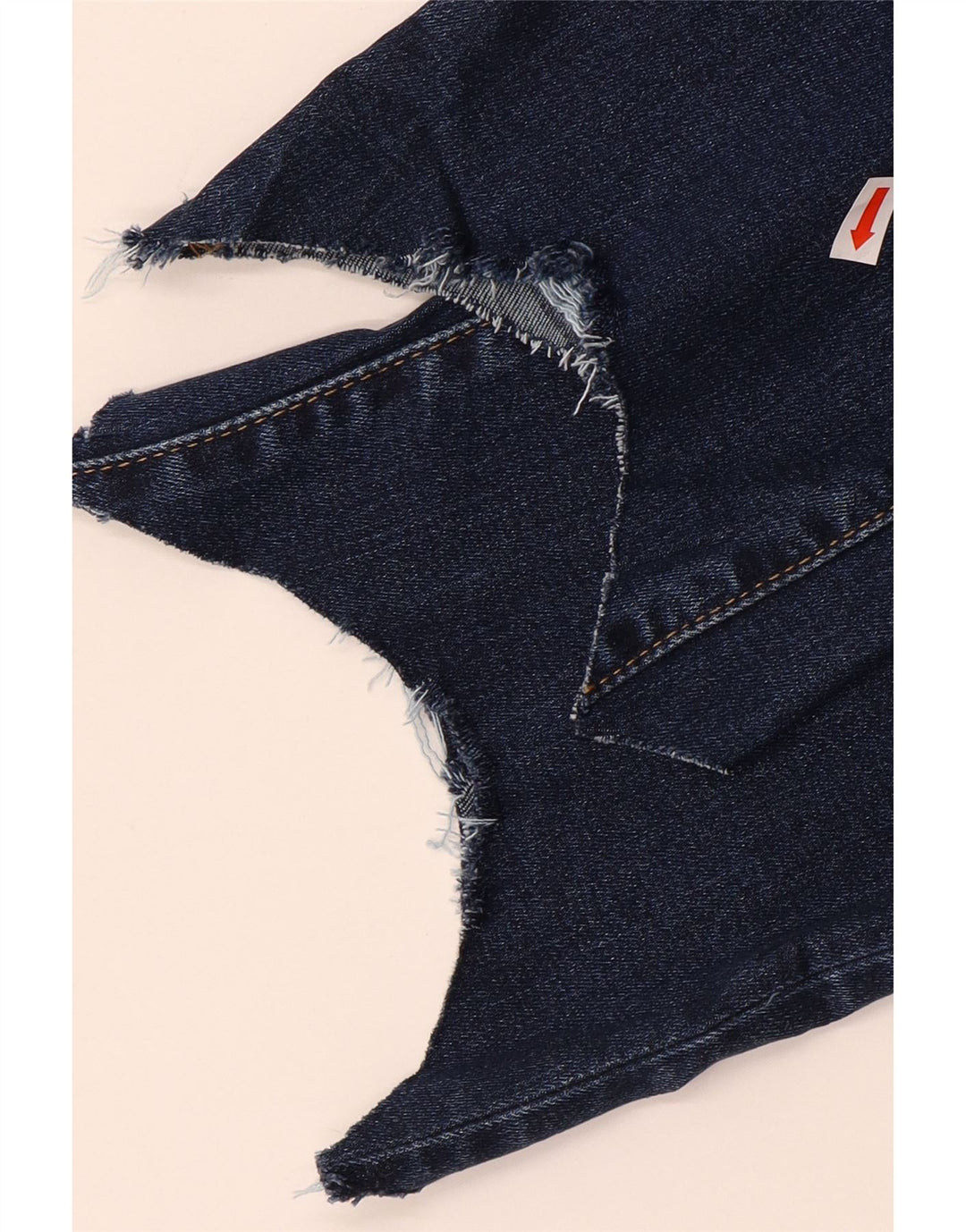 Levi's ženske 724 kratke kratke traperice visokog struka W28 L23 plave